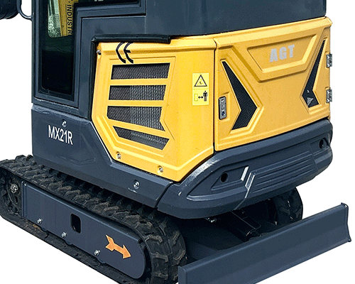 2-tonowa minikoparka