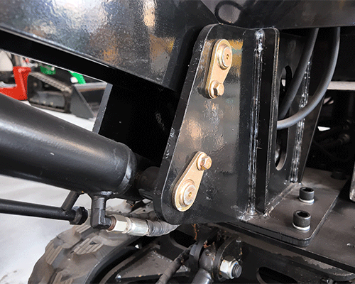 Mała koparka o masie 1,2 tony